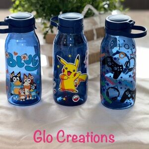 Boys Water Bottle. Sold all together
